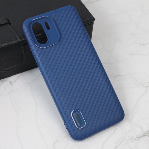 Torbica carbon stripe za xiaomi redmi A1 plava Slike