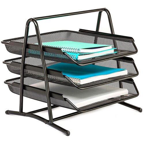  A4 metalni stolni organizator za dokumente Slike