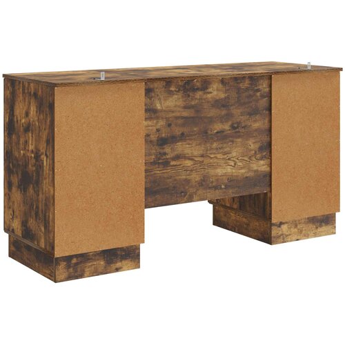  Stol Dimljeni hrast 142,5 x 50 x 75 cm Konstruirano drvo Slike