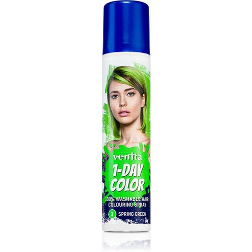 VENITA 1-Day Color barvno pršilo za lase odtenek No. 3 - Spring Green 50 ml Cene