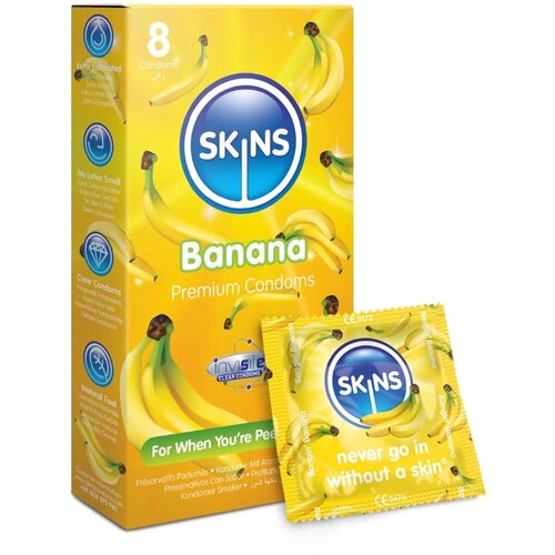 Skins KONDOMI Banana 8/1 Slike