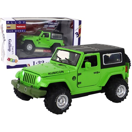  Off-Road Car Battery Powered Friction Drive Metal Green 1:32 Cijene
