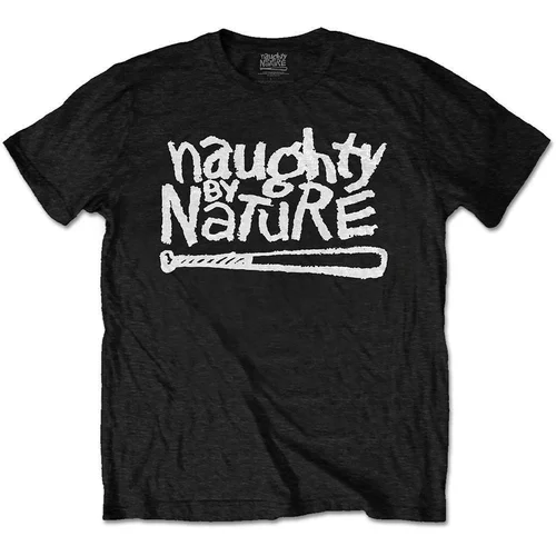 Naughty by Nature Majica OG Logo Unisex Black 2XL