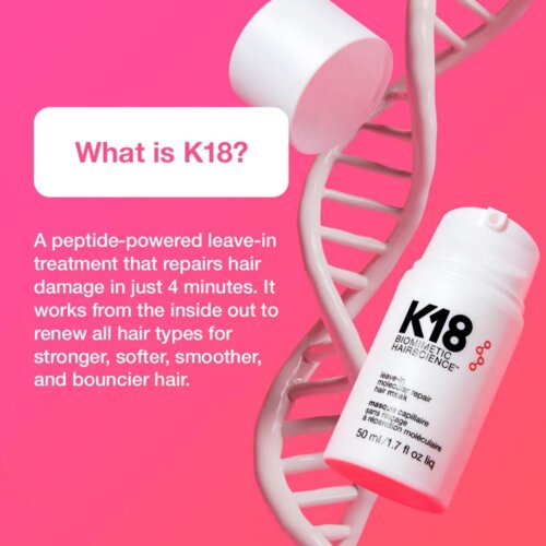 K18 leave-in molecular repair hair mask maska bez ispiranja za o&amp;scaron;tećenu kosu 50 ml Slike