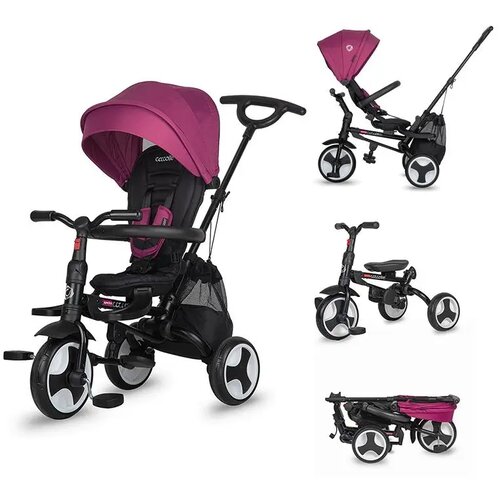 Coccolle Tricikel Spectra Plus Magenta smart Slike