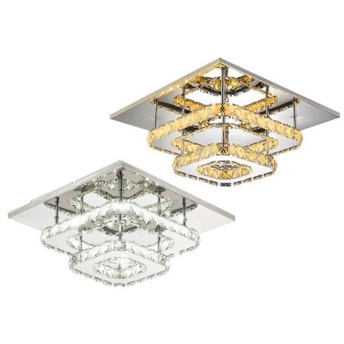 Toolight kistalna stropna svjetiljka led 24W kvadratna APP409-C APP410-C Cijene