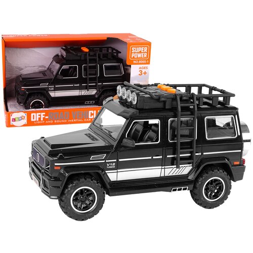 Black Car Off Road Friction Drive Sounds Cene