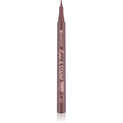 Essence line &amp;amp; STAIN! TATTOO olovka za konturiranje i fiksiranje ruža za dugotrajni efekt nijansa 03 Make A Mauve 1.1 ml Slike
