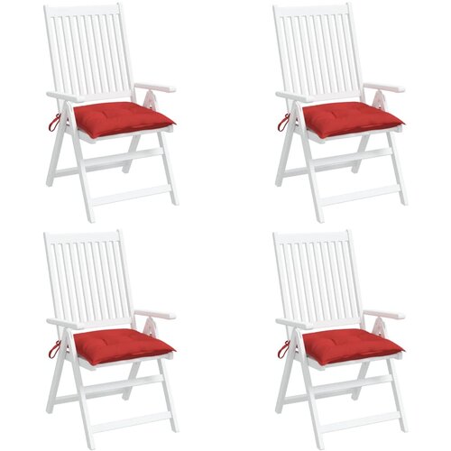 vidaXL Jastuci za palete 4 kom crveni 50 x 50 x 7 cm od tkanine Oxford Cijene
