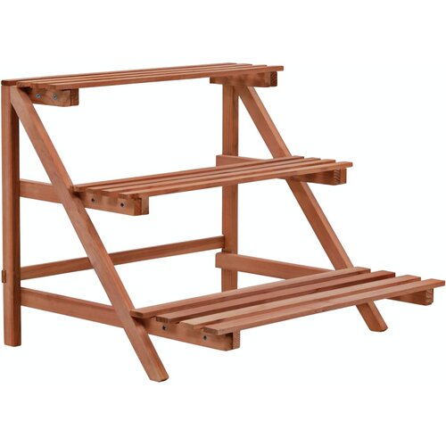 VidaXL Stojalo za rastline 3-delno iz cedrovine 48x45x40 cm Slike