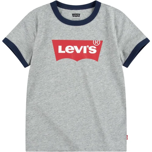 Levi's batwing ringer tee siva