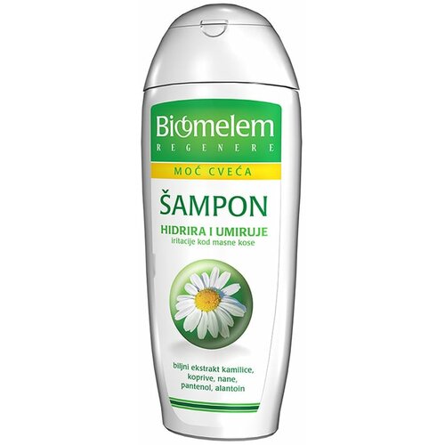 Biomelem šampon moć cveća hidrira i umiruje 222ml 83276 Slike