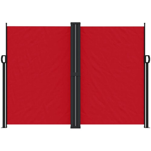  Bočna tenda na uvlačenje crvena 180x1000 cm Slike