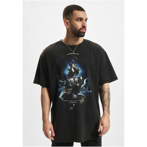 MT Upscale La Puissance De Lar Mer Oversize T-Shirt Acid Black Cene