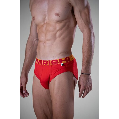 POMIRISHI BAMBOO UNDERWEAR Muške slip gaće, Crvene Cene