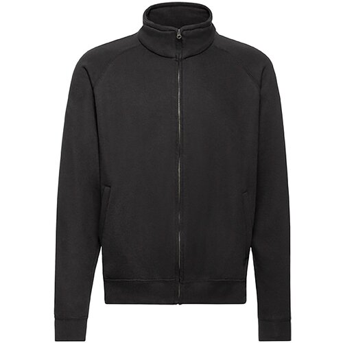 Fruit Of The Loom Black Men's Sweat Jacket Cene