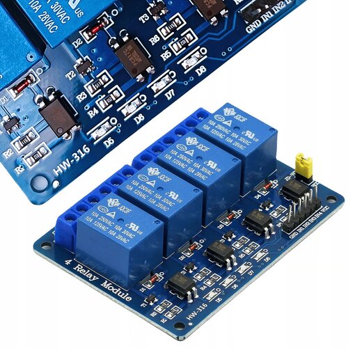 Rosfix 4-kanalni relejski modul 5v arduino, (21656621) Slike
