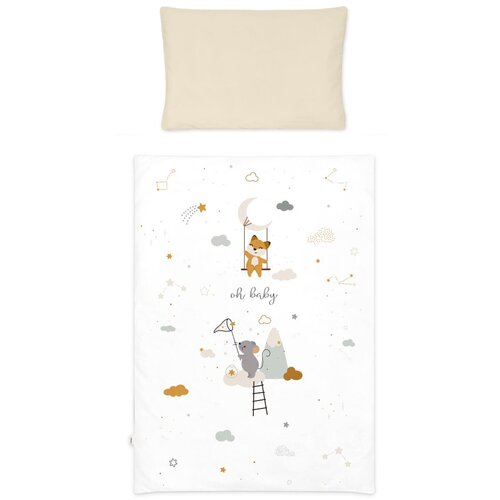 Alberomio komplet odeja in vzglavnik C-2 mouse beige Slike
