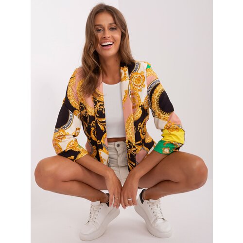 Italy Moda Blazer-DHJ-MA-7684B-3.95P-black-beige Cene