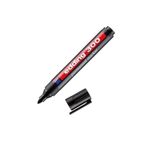 Max MARKER PERMANENTNI EDDING 300 CRNI 1,5-3,0MM Slike