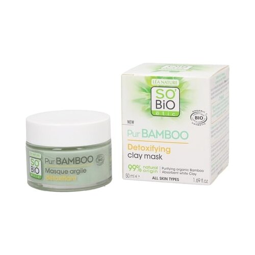 SO’BiO étic purbamboo glinena maska Cene