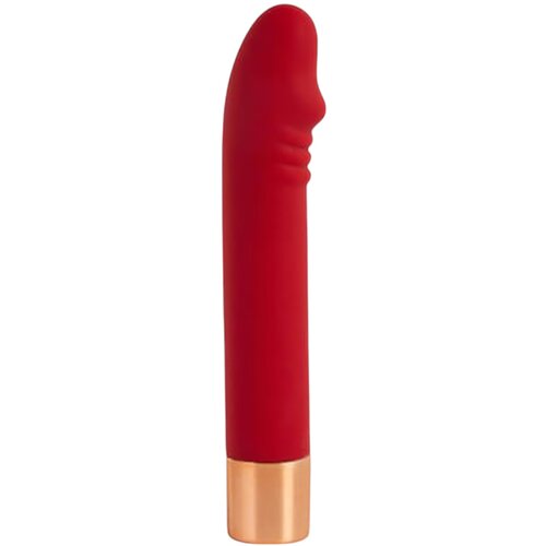 Lonely Charming Vibe Dick - vodootporni vibrator G-točke na baterije (crveni) Cijene