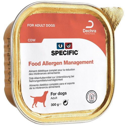 SPECIFIC DECHRA pašteta za pse food allergen management 300g Slike