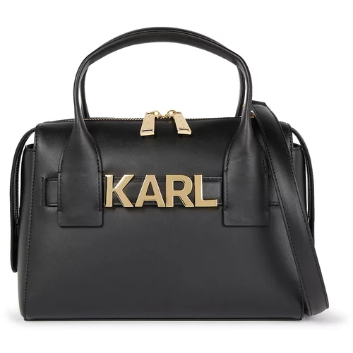 Karl Lagerfeld Ručna torbica zlatna / crna
