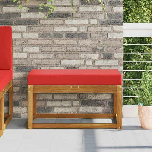  Jastučić za sjedenje na otvorenom Crvena 80 x 40 x 8 cm Cijene