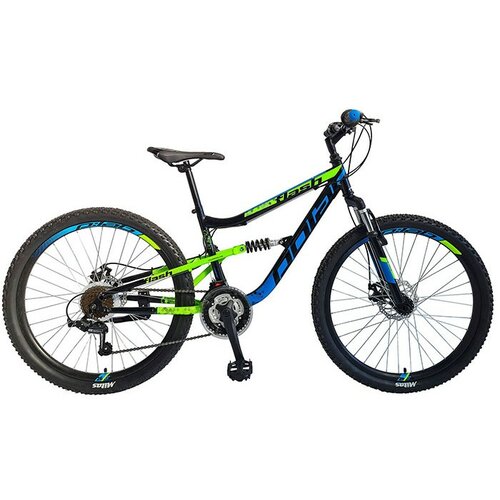 Polar flash black-blue-green B262S27220 muški bicikl Slike
