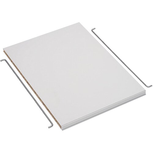 eurokraft pro Urejevalna polica, DE 5 kosov, ŠxG 279 x 380 mm, svetlo siva RAL 7035 Cene