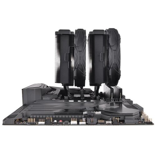Thermaltake Toughair 710Black CPU Cooler, Dual tower,2x 140mm fans Slike
