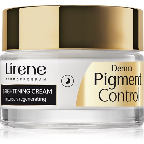 Lirene Derma Pigment Control Brightening Night Cream posvetlitvena nočna krema za kožo s hiperpigmentacijo 50 ml Cene