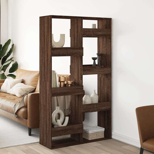 vidaXL Sobna pregrada boja hrasta 100x33x175 cm konstruirano drvo Cijene