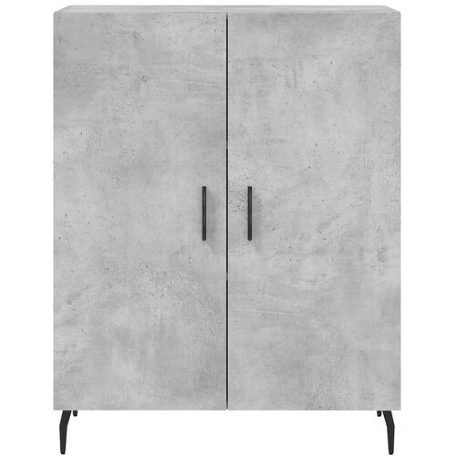 Komoda siva boja betona 69,5x34x90 cm od konstruiranog drva Slike