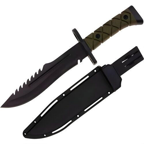 IZMAEL Vanjski nož UA-39180 - Crna / Tamnozelena Cijene