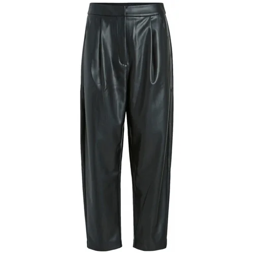 Vila Trousers Bells - Black Crna