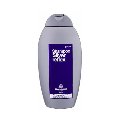 Kallos Cosmetics Silver Reflex šampon za sive in svetle lase 350 ml za ženske