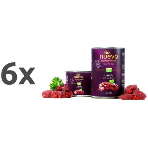 Nuevo Cat Senior - ovca 6 x 400 g Slike