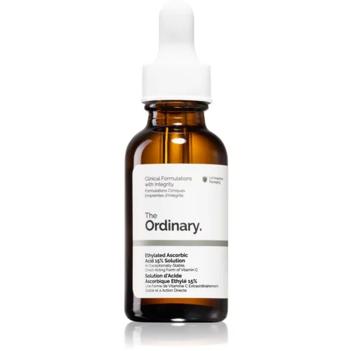 The Ordinary Ethylated Ascorbic Acid 15% Solution intenzivni serum proti znakom staranja 30 ml