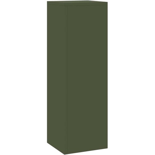  Stalak za biljke 2 pcs Maslinovo zelena 24 x 24 x 75 cm Čelik Slike
