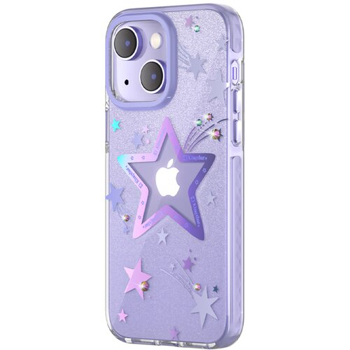Kingxbar Ovitek Star za iPhone 14 Plus Heart Star Series VIJOLIČNA ZVEZDA, (21522030) Cene