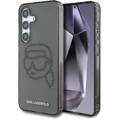 Karl Lagerfeld ETUI LOGO GLAVA KARL Z RINESTANKI ZA SAMSUNG GALAXY S25, (5000010139) Cene