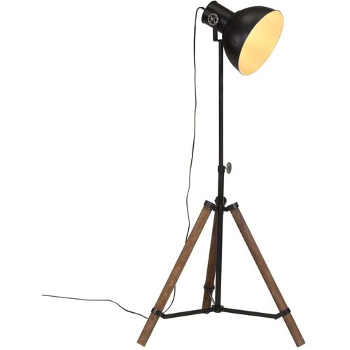  Stoječa svetilka 25 W črna 75x75x90-150 cm E27, (22125934) Cene