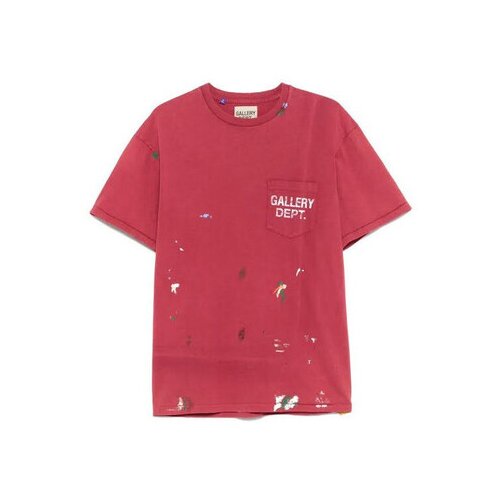 gallery dept Majice s kratkimi rokavi VINTAGE LOGO PAINTED TEE RED Rdeča Cene