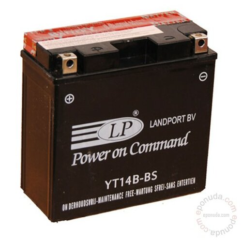 Landport YT14B-BS 12V 12Ah akumulator Slike