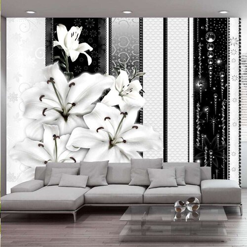  Tapeta - Crying lilies in white 400x280 Slike