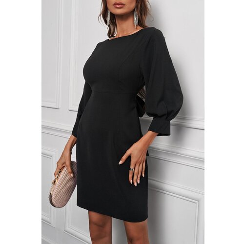 Fenzy elegantna mini obleka varsavia, črna Cene
