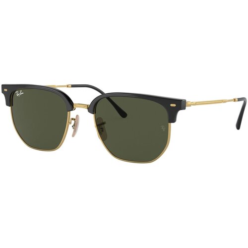 Ray-ban Naočare za sunce New clubmaster 0RB4416 601/31 53, Zlatne boje Slike