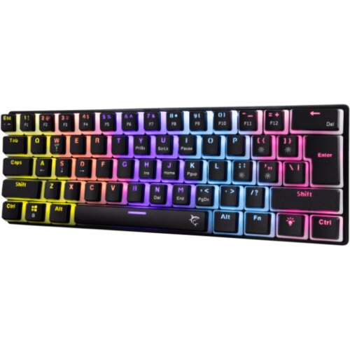WHITESHARK TASTATURA GK-2202 ASHIKO-2 Crna / US / BLUE.SW. Cijene